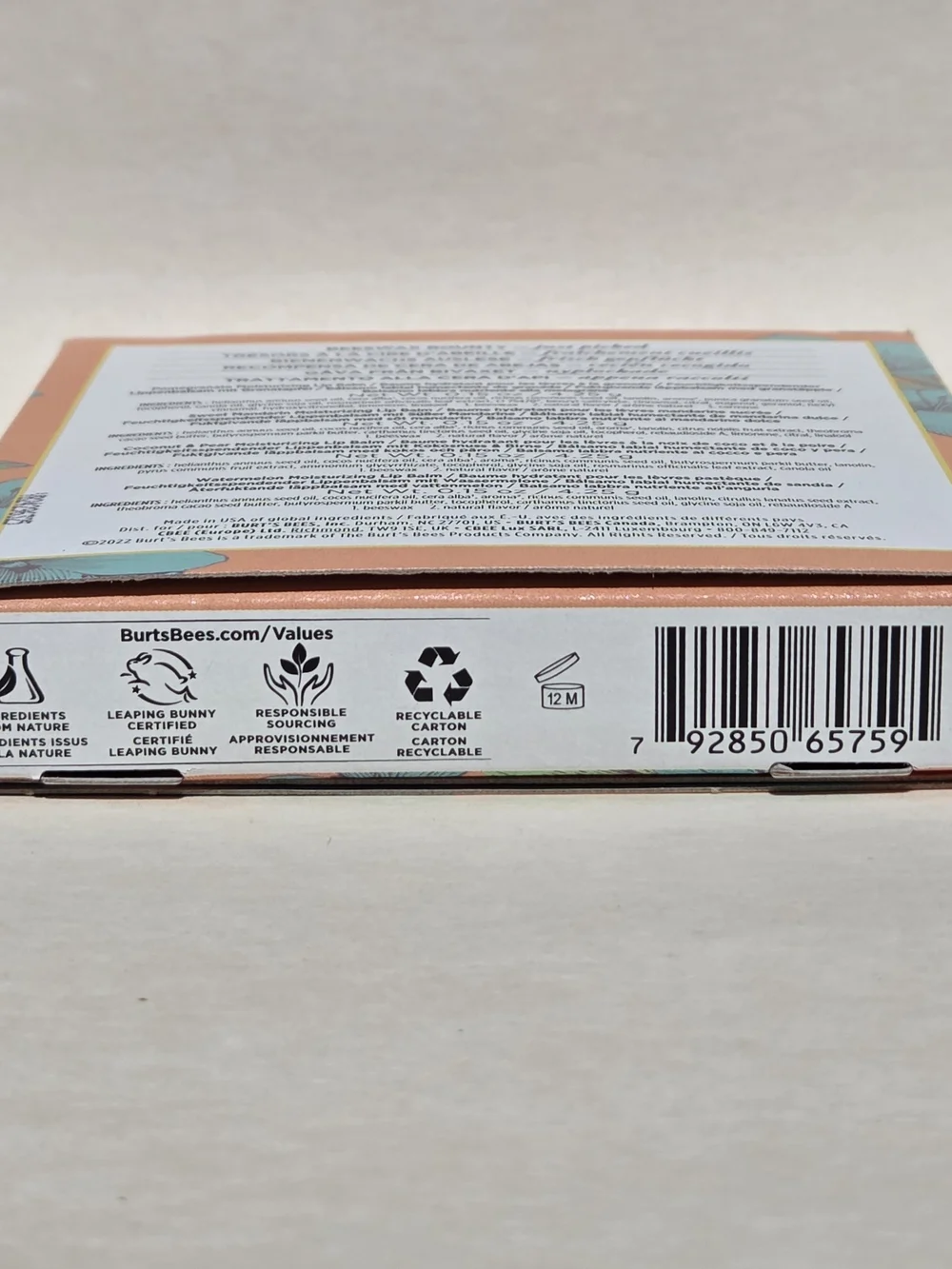 $8 When Bundled - Burt’s Bees Lip Balm Gift Set 4 Pack